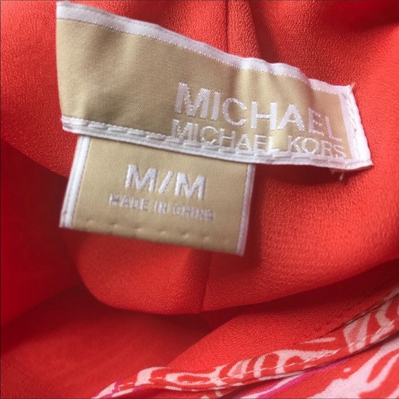 Michael Kors 100% Silk Swing Dress M - Picture 4 of 4